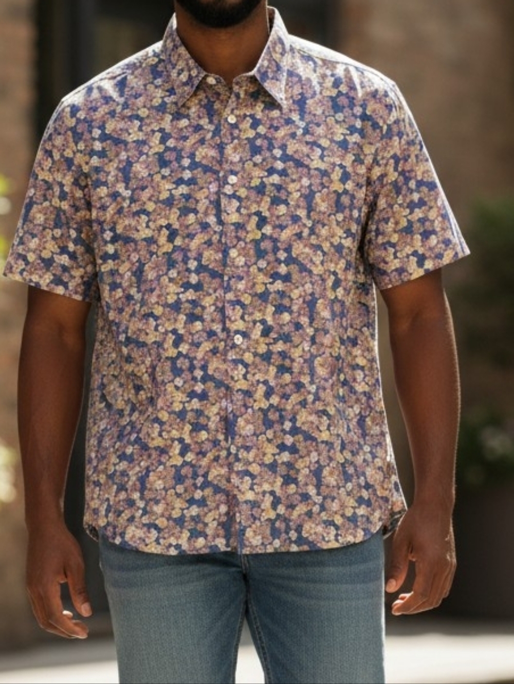 Tori Richard Honolulu Hawaiian Shirt XL Made in Hawaii Floral Cotton Lawn Aloha